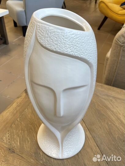 Ваза керамическая Лицо