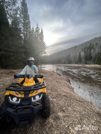 Романтическое свидание-прогулка на квадроцикле