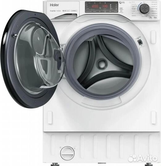 Встраиваемая стиральная машина haier HWQ90B416FWB-RU под столешницу