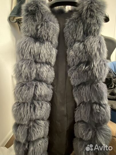 Жилетка меховая женская