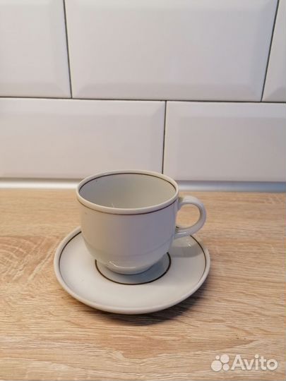 Чашка с блюдцем СССР