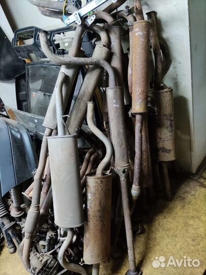 Выхлопная система ваз глушитель,резонатор