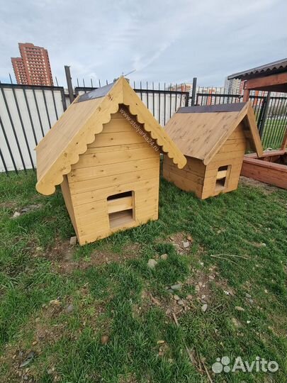 Утепленная собачья будка с доставкой / под заказ