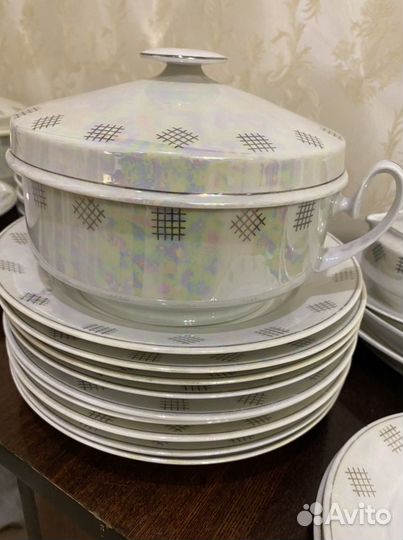 Набор столовой посуды фарфор гдр