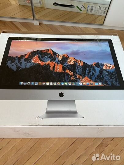 Коробка Apple iMac 27 б/у оригинальная