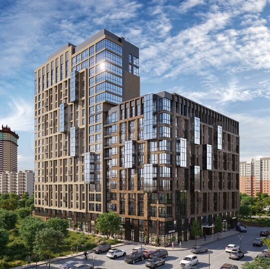 2-к. квартира, 77,8 м², 7/19 эт.