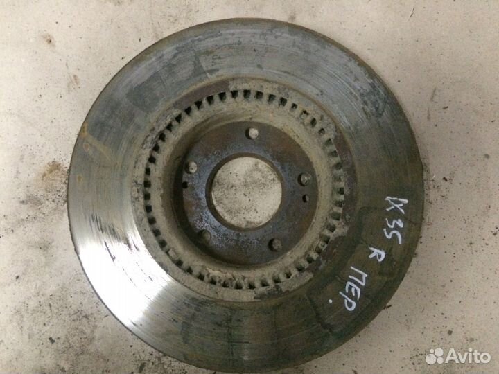 Диск тормозной передний вентилируемый Hyundai ix35