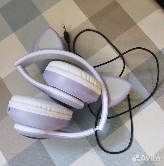 Детские наушники с ушками