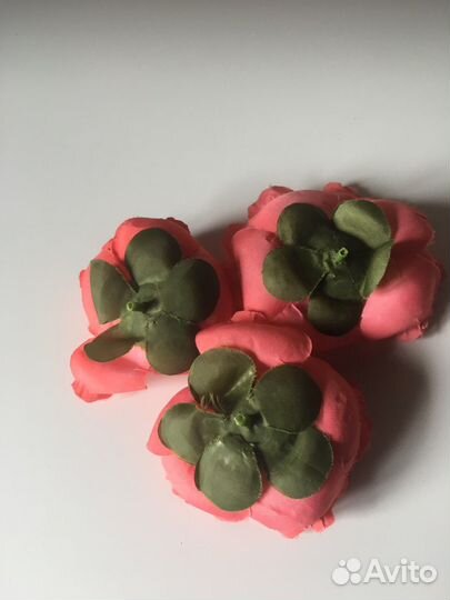 Цветы из ткани