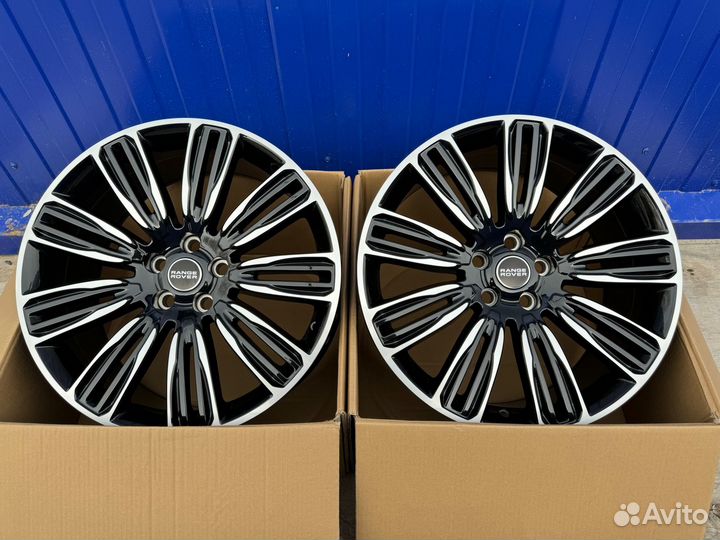 Диски R22 Range Rover OEM Чёрные
