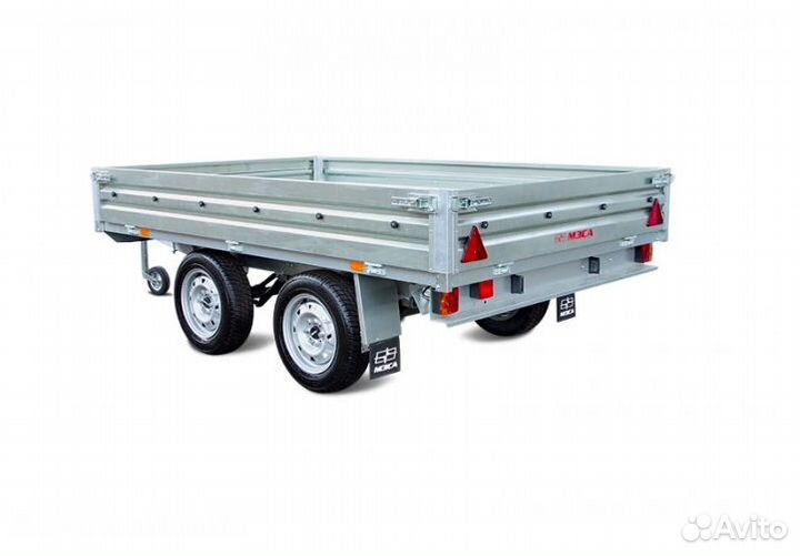Прицеп двухосный мзса 817737.001