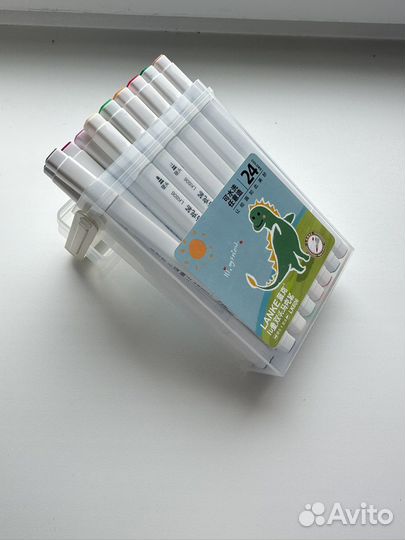 Новый набор акварельных маркеров