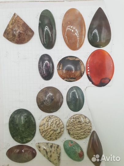 Кабошоны натуральных камней