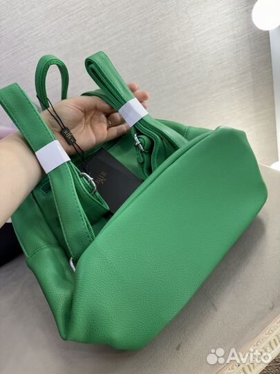 Рюкзак женский зеленый