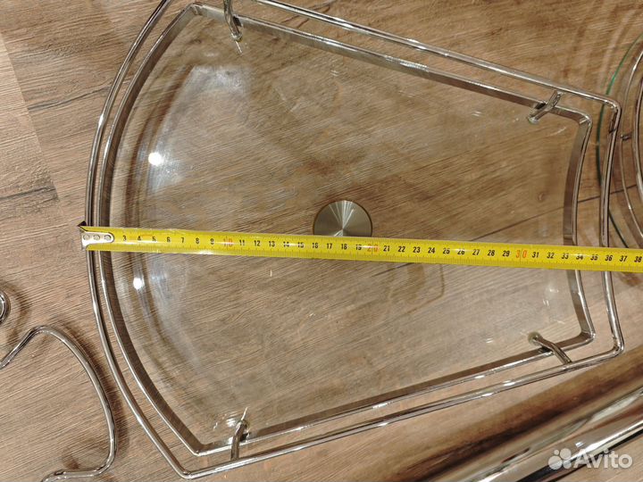 Труба для барной стойки с полками