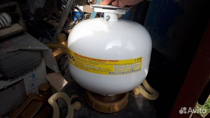 Пожар. Модуль пожаротушения Буран-8