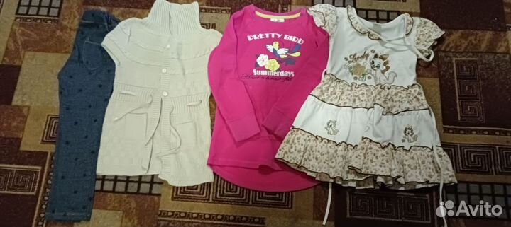 Вещи для девочки 3-5