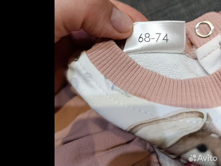 Платье для девочки 68-74
