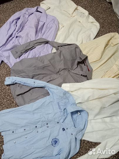 Рубашки мужские пакетом