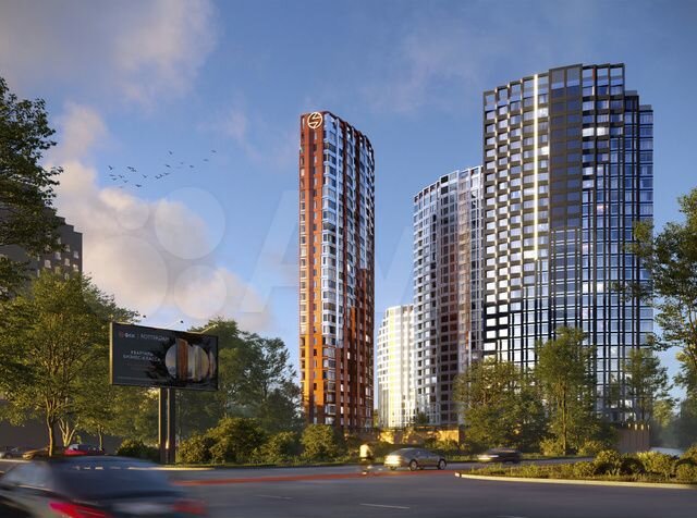 Квартира-студия, 32,8 м², 25/29 эт.