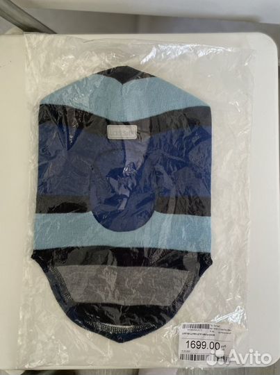 Шапка шлем Lassie 46 р (синий)