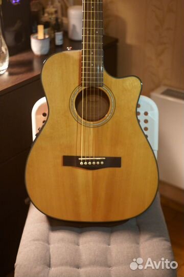 Гитара Fender CF-140SCE Folk электроакустика