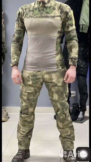 Боевой тактический костюм мох