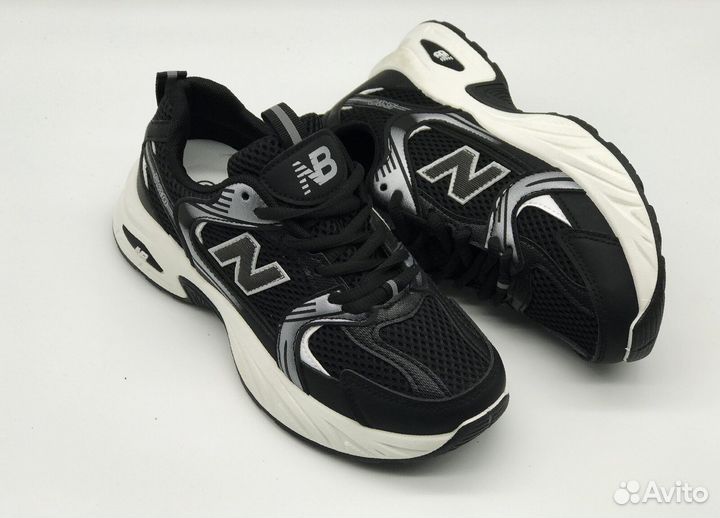 NB 530: Женские кроссовки, черные, 36-41