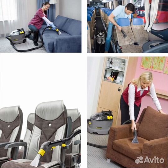 Аренда (прокат) моющего пылесоса Керхер