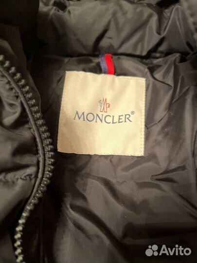 Пуховик moncler зимний на девочку