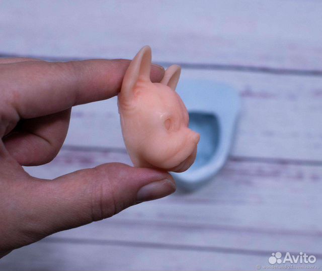 Силиконовый молд лицо 