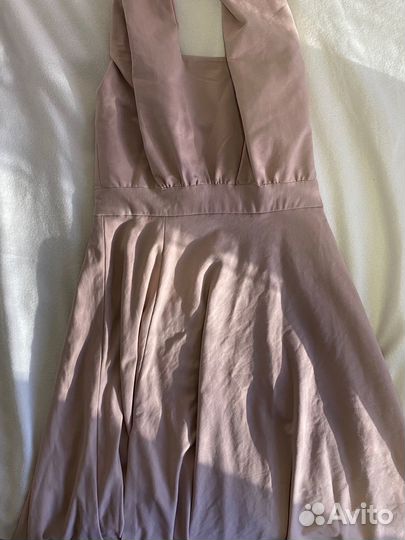 Платье бежевое для фотосессии 42-44