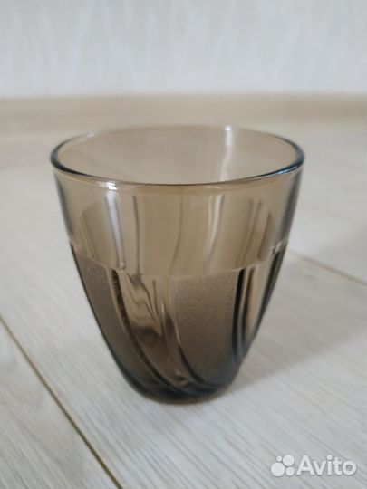 Стаканы коричневой тонировки, Индонезия,240мл.4шт