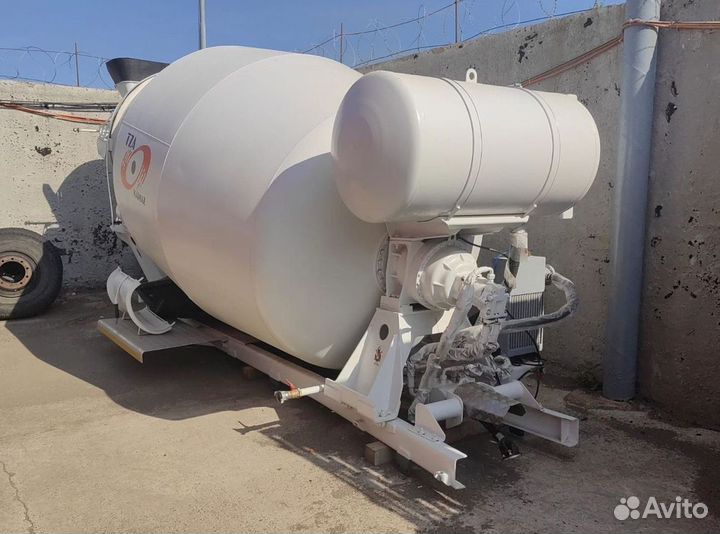 Установка автобетоносмесителя тза