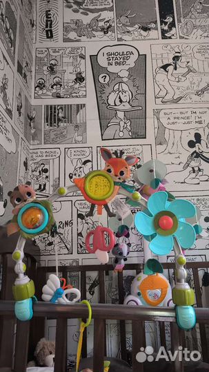 Развивающий коврик tiny love солнечная полянка