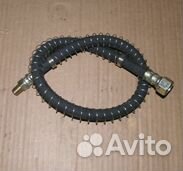 Шланг маз L 74см в пружине к тормозным камерам