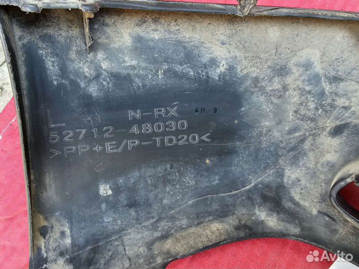 Lexus rx 3 450h юбки бампера переднего