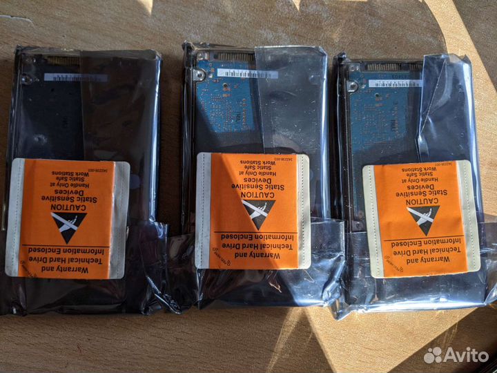 Жесткие диски HP серверные запечатанные