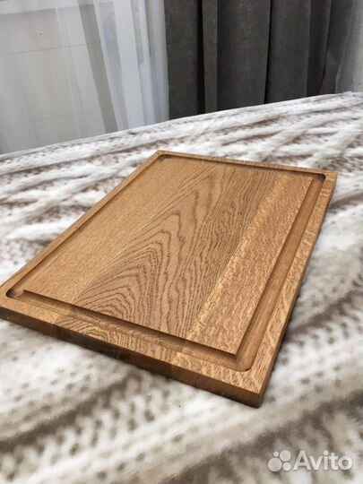 Доска кухонная из массива дуба большая