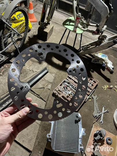 Обслуженная Honda CR 125R 2000, кроссовый мотоцикл