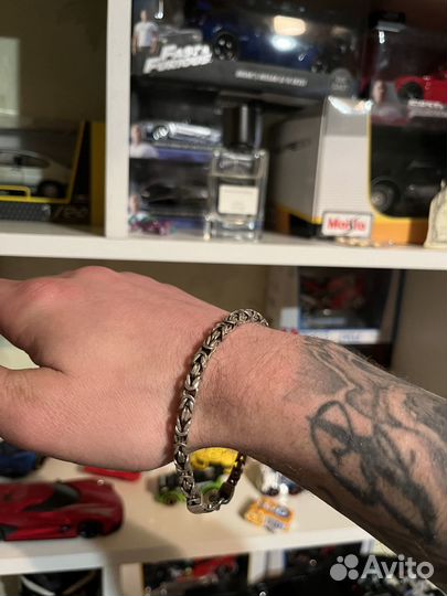 Серебрянный браслет