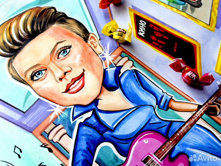 Шаржи на заказ по фото