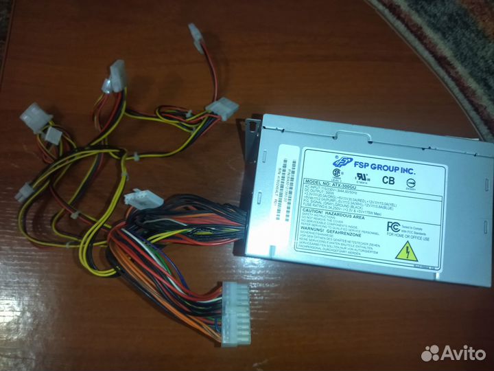 Блок питания 300w FSP ATX-300GU