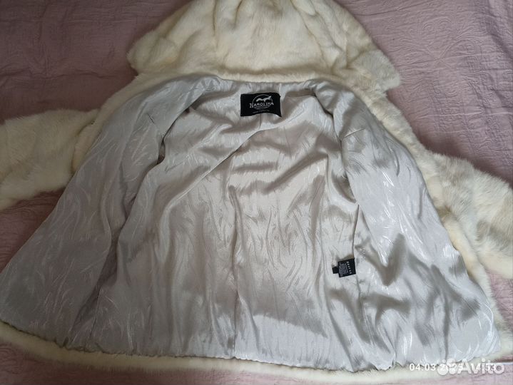 Норковая шуба автоледи 42