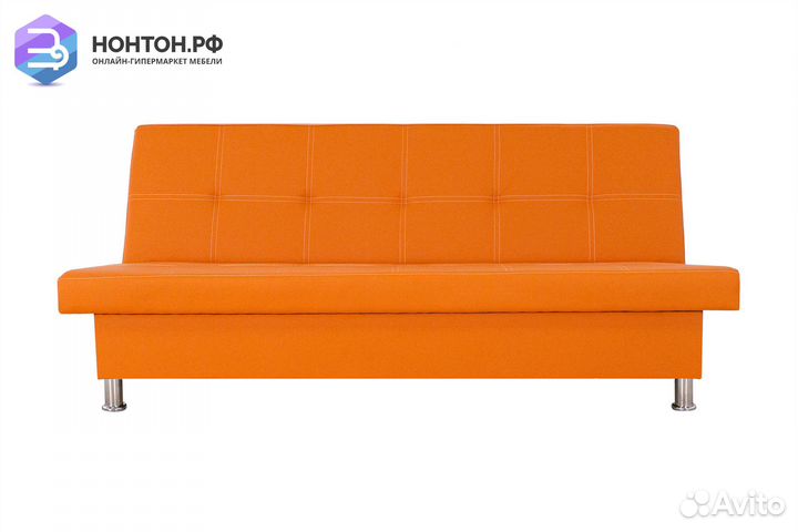 Диван клик-кляк Бомонд оранжевый