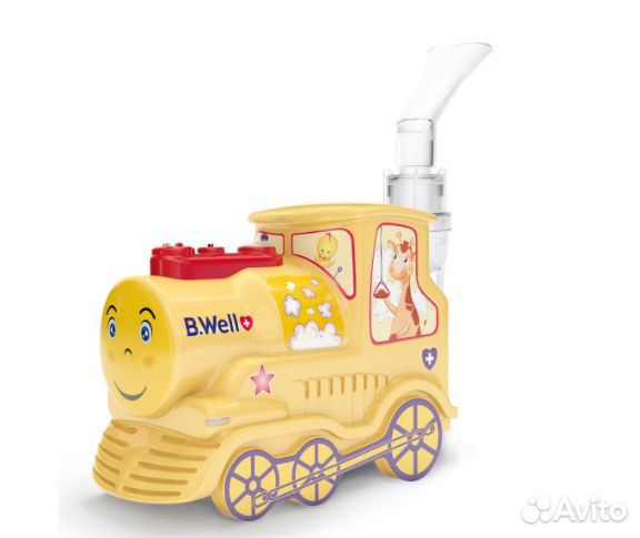 Ингалятор B.Well PRO-115 Паровозик новый