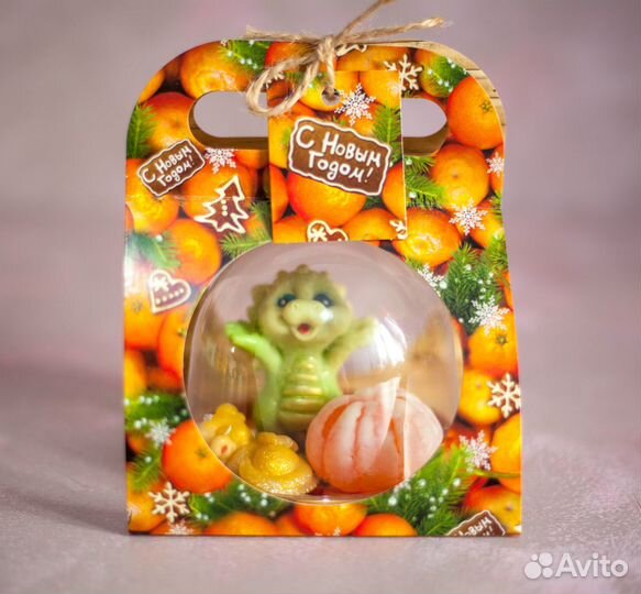 Мыло ручной работы дракончик