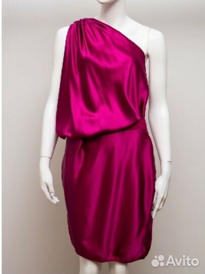 Шелковое платье lanvin