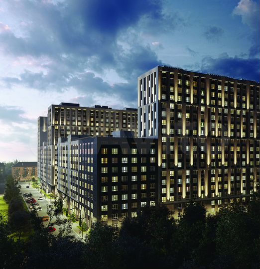 1-к. квартира, 39,7 м², 19/23 эт.