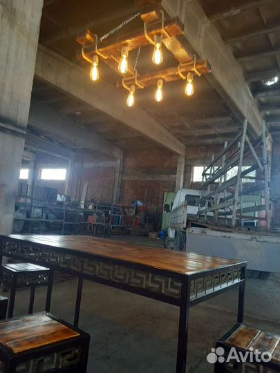 Люстра в стиле лофт
